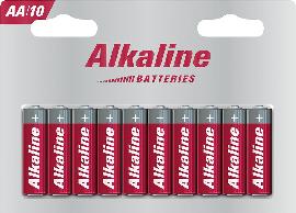 Alkaline Batteries AA 10er Blister 1st price Produktbild