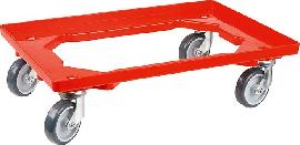 Transportroller 415 x 615mm rot Produktbild