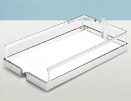 Arena STYLE Rutschstopp Einhängetablare Produktbild