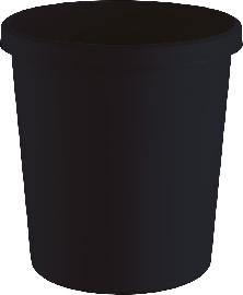 Papierkorb 18 l schwarz 331mm recycling K-Stoff Produktbild