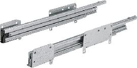 Auszugsführung Quadro Duplex 45 Produktbild