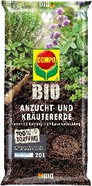 Anzucht- und Kräutererde torffrei 20 L COMPO BIO Produktbild