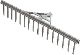 Aluminium-Heurechen comfort Produktbild