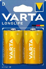 Batterie LONGLIFE VARTA D 2er Blister Produktbild