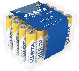 Batterie VARTA Energy Micro AAA Clear Value Pack 24er Box Produktbild