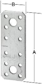 Flachverbinder, schwer Produktbild