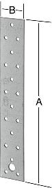 Streifen-Flachverbinder Produktbild