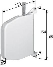 Mini-Aufschraubwickler, schwenk- und aufklappbar Nr. 84801 Produktbild