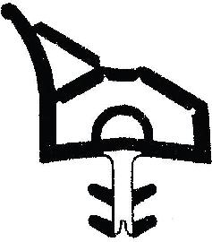 L 5011 Zimmertürdichtung, mit Ausreißsteg Produktbild