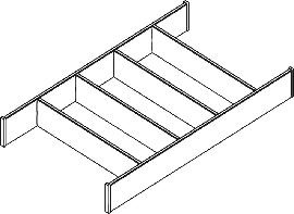 Orga Tray 630 Innenorganisation für Schubkästen Produktbild