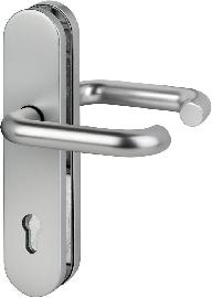 Haustür-Schutz-Drückergarnitur Logo 8753/9203 Produktbild