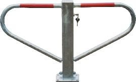 Parkplatzsperre zur Dübelbefestigung Produktbild