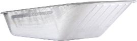 Aufgabewanne ungelocht, 100 Liter, 1,0 mm Produktbild