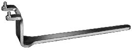 Zweilochmutterndreher gekröpft 5x200mm AMF Produktbild