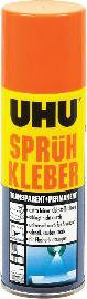 UHU® SPRÜHKLEBER permanent + transparent Produktbild