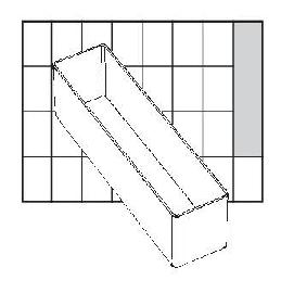 A9-3 Facheinsatz H47xB39xT163 mm RAACO Produktbild