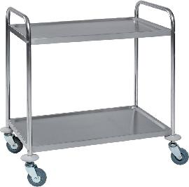 Tisch- und Servierwagen, aus Edelstahl Produktbild