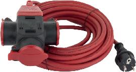 3-Wege-Schutzkontakt-Verlängerung Produktbild