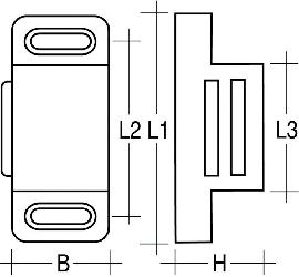 Magnetschnäpper Simplec Produktbild