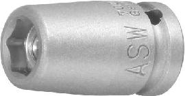 Kraft-Steckschlüssel-Einsatz 1/4", magnetisch Produktbild