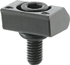 Spannklemme aus Werkzeugstahl, mit Messerkante, Pitbull Produktbild