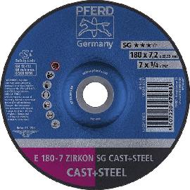 Schruppscheibe ZIRKON SG CAST + STEEL für Stahl und Guss Produktbild