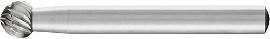 HSS-Frässtift F, Kugelform, Zahnung 1 Produktbild