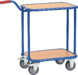 Stahlrohr-Griffroller mit 2 Etagen Produktbild