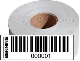 Barcodeetikett Produktbild