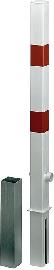 Absperrpfosten Passau 70x70 mm Dreik. Einbet. GAH Alberts Produktbild