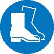 Gebotsschild, Fußschutz benutzen Produktbild
