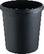 Papierkorb 30 l 405 mm schwarz helit Produktbild