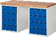 Werkbank, Serie 7509, 8 Schubladen Produktbild