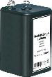Blockbatterie Zink-Kohle 4R25, 6 V Produktbild