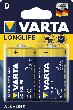 VARTA Longlife Extra Mono/D/LR20 4er Folie, 1,5V Produktbild