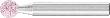 Schleifstift STEEL EDGE, Kugelform KU Produktbild