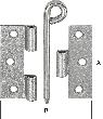 Kulissenscharnier Produktbild