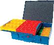 Metall-Sortimentskasten B440xT330xH100 mm mit 48 Boxen Produktbild