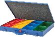 Metall-Sortimentskasten B330xT440xH50 mm mit 23 Boxen Produktbild