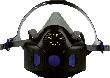 3M™ Secure Click™ Mehrweg-Halbmaske, Sprachmembran, HF-801SD/802SD/803SD Produktbild