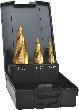 Universal-Stufenbohrer-Satz ADVANCED LINE® mit 4-fach-Spiralnut, TiN Produktbild
