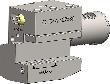 VDI-Axial-Werkzeughalter, Form C1C4A/C2C3A Produktbild