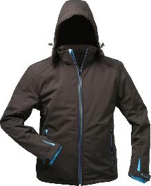 Softshell-Jacke mit Kapuze Produktbild