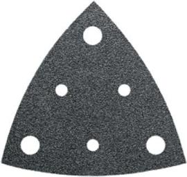 Dreieck-Schleifblatt gelocht, 80mm K40 Fein VE à 5 Stück Produktbild