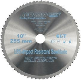 HM-Sägeblatt Drytech D=255x25,4x1,5mm 66Z für Stahl dünnwandig LBS schockresistent Jepso Produktbild