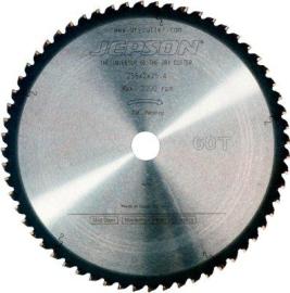 HM-Sägeblatt Drytech D=255x25,4x2,0mm 60Z für Stahl dünnwandig Jepson Produktbild