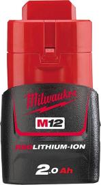 Ersatzakku 12,0 V 2,0 Ah Milwaukee M12 B2 Produktbild