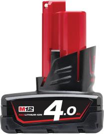 Ersatzakku 12,0 V 4,0 Ah Milwaukee M12 B4 Produktbild