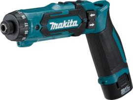 Akku-Knickschrauber DF012DSE Makita 1x7,2V 1,5 Ah Ladegerät DC07SA Koffer Produktbild