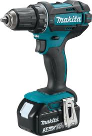 Akku-Bohrschrauber LXT DDF482RFJ Makita 2x18,0V 3,0 Ah Ladegerät DC18RC MAKPAC Produktbild